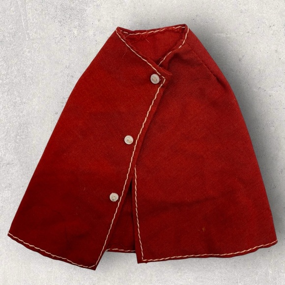 Vintage Barbie 1977 Best Buy Fashion Outfit #9628 Red Skirt & Long Sleeve Blouse - Picture 7 of 12